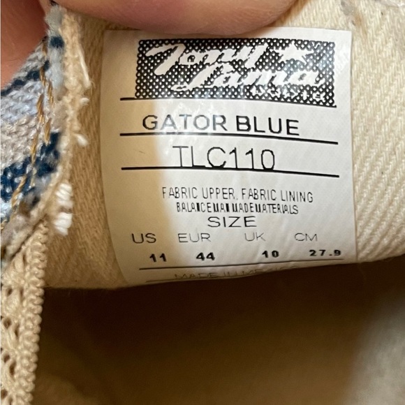 Tony Lama Men’s Gator Slip-Ons Size 11 - Picture 9 of 11